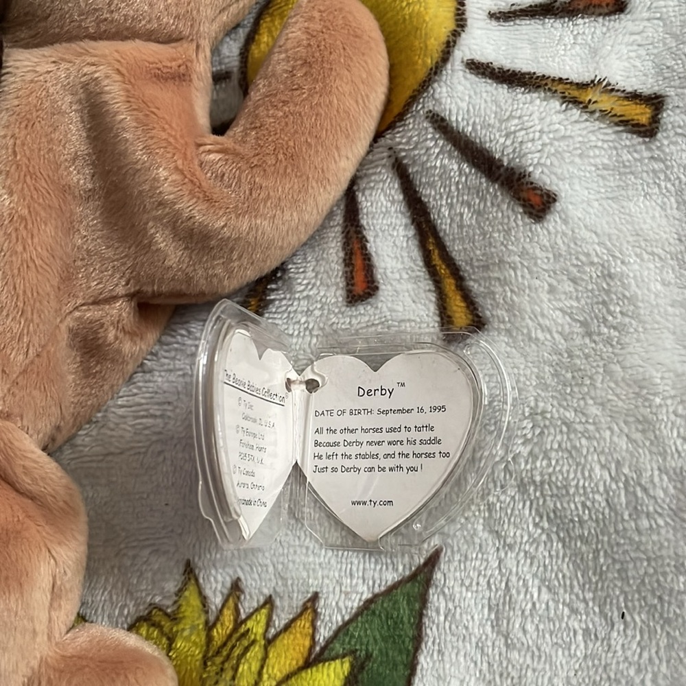 Derby Beanie Baby - Picture 6 of 6